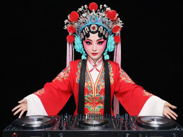 双马尾戏曲,双马尾dj